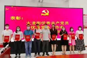 球友会平台（中国）集团党支部荣获先进党组织称号、陈文舒党支部书记荣获优秀党