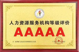 喜报 | 球友会平台（中国）集团获评5A人力资源服务机构等级荣誉